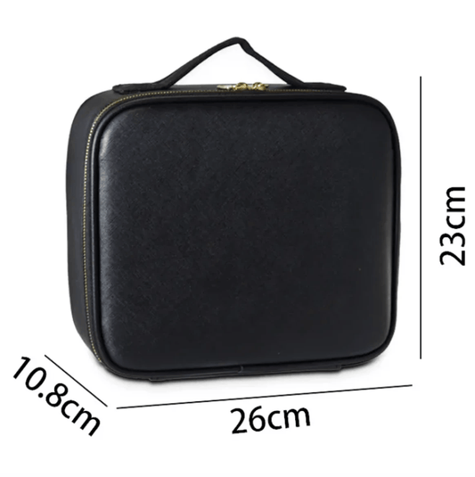 LED Cosmetic Bag with Mirror by Pampering Heaven