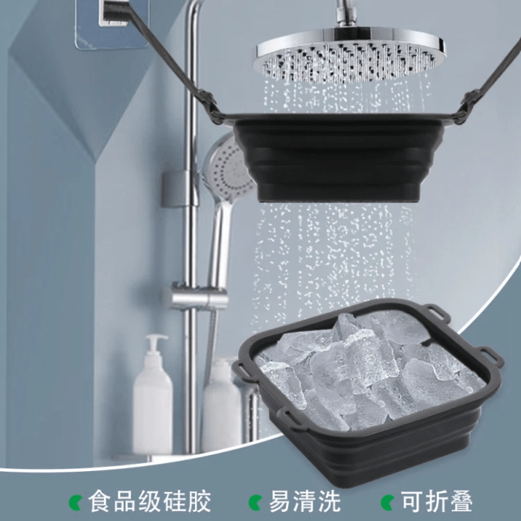 Ice-bath Silicone Shower by Pampering Heaven