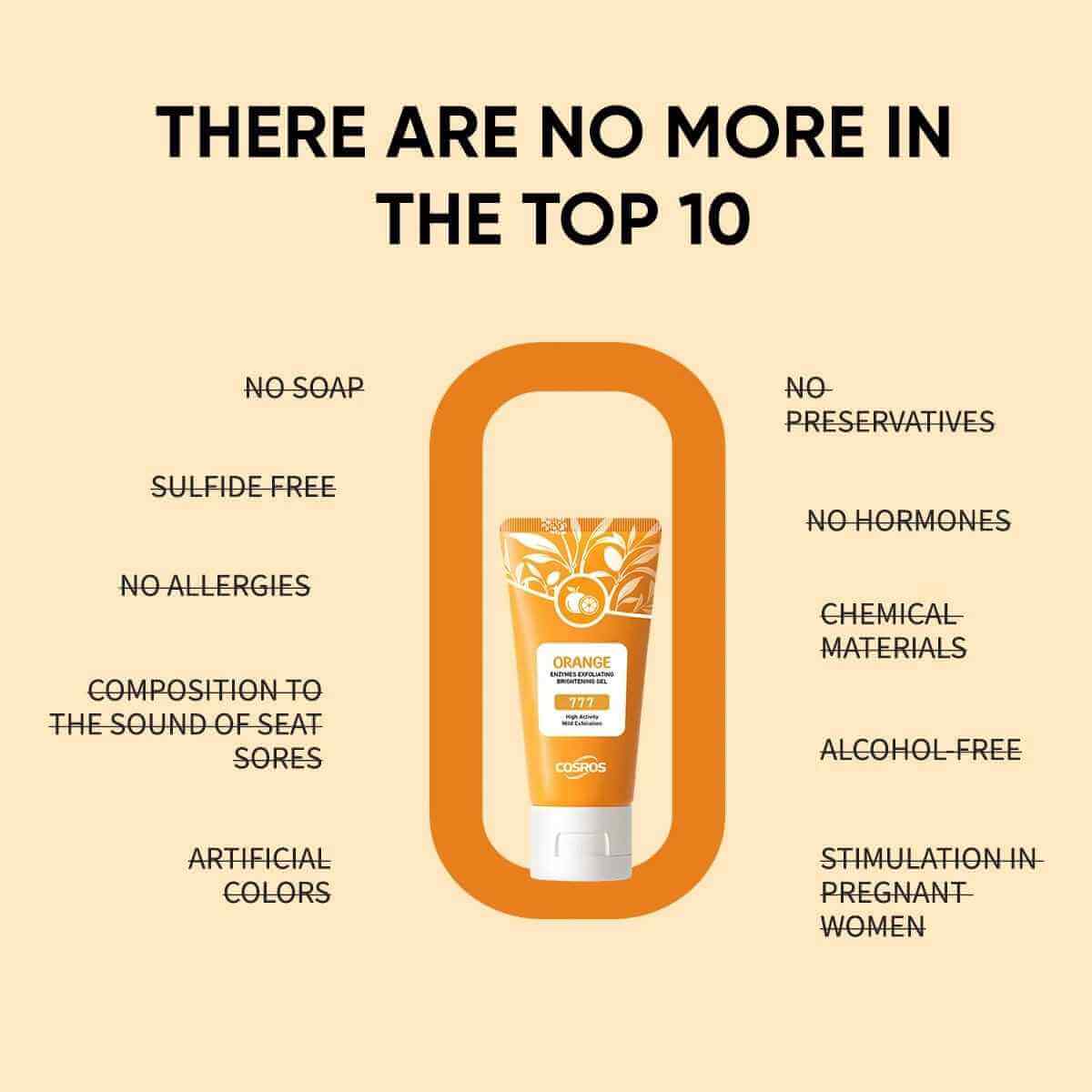 Radiant Orange Skin Brightening Gel