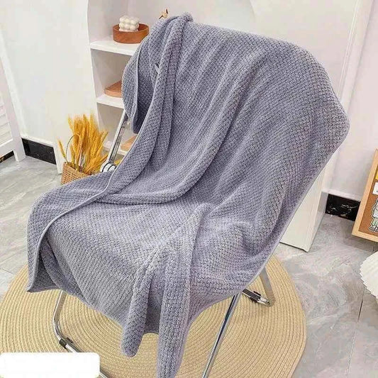 Large Quick-Drying Cotton Bath Towel for Women