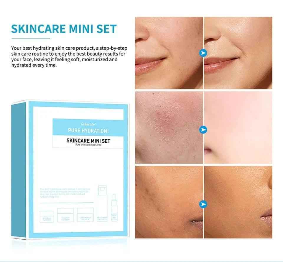 Blue Mini Facial Care Kit