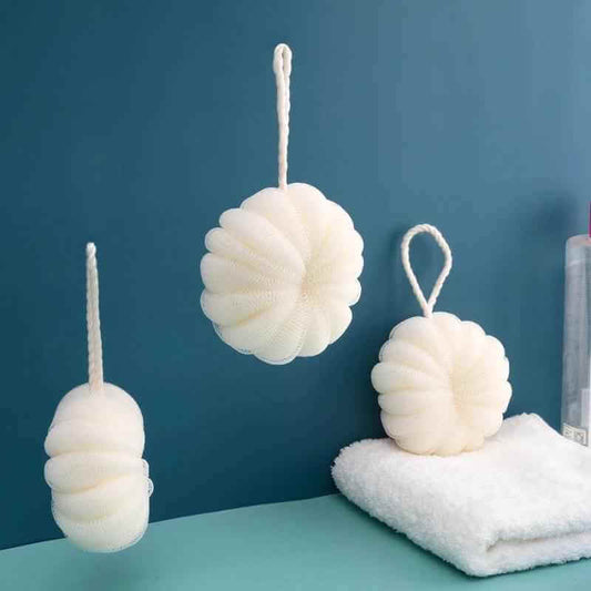 Soft Mesh Bath Balls for Exfoliating Shower Scrub