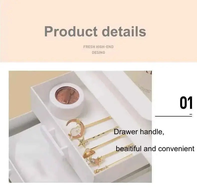 Chic Beauty Storage for Cosmetics & Jewelry