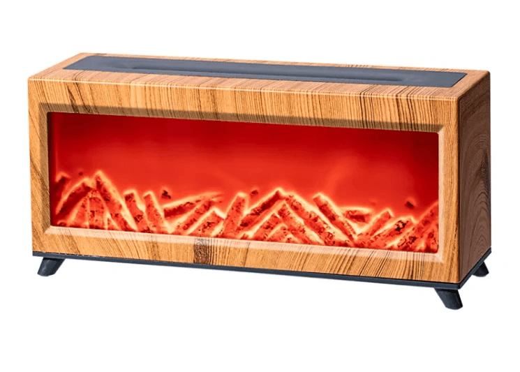 Glow Mist Aromatherapy Fireplace by Pampering Heaven