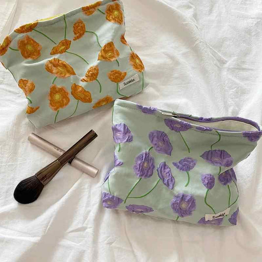 Compact Skincare Clutch