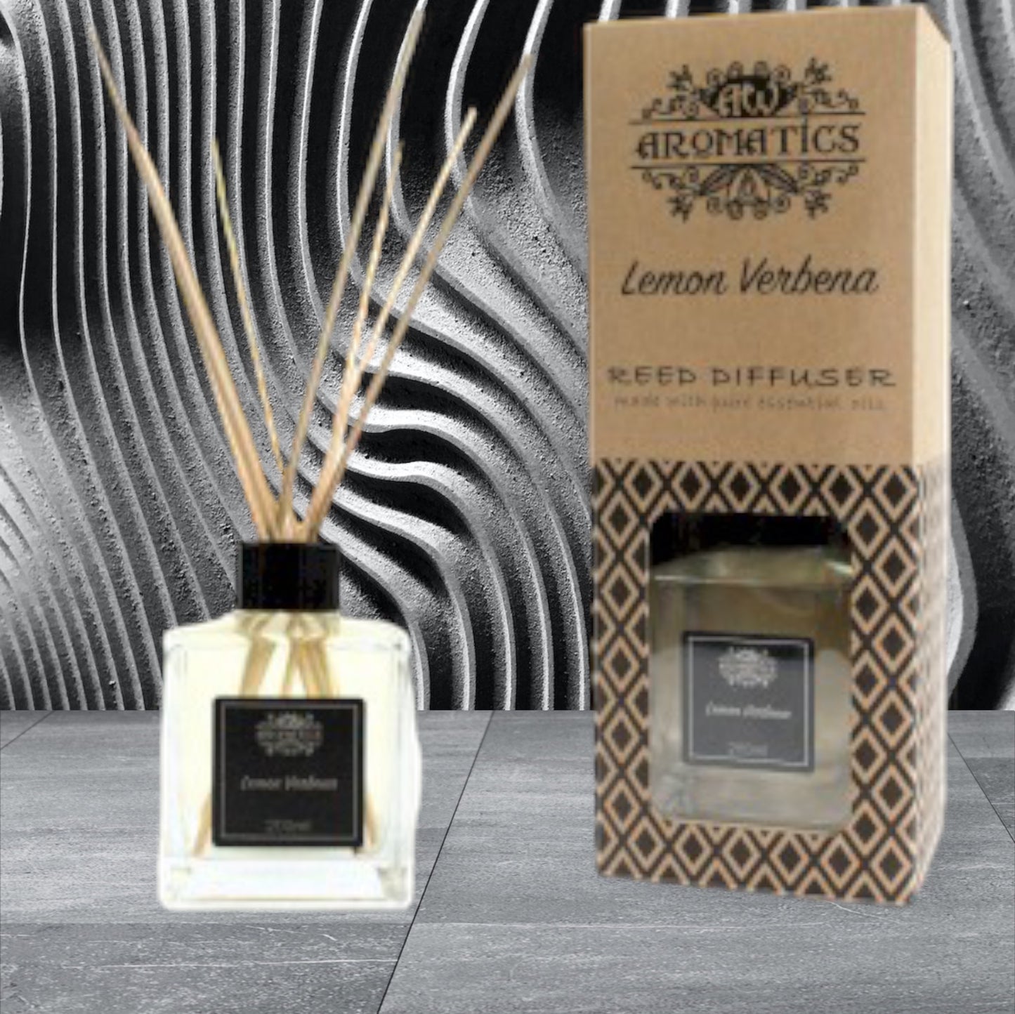 Reed Diffuser. Lemon Verbena Essential Oil. 200ML.