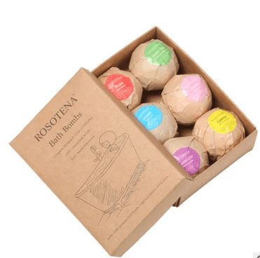 Bath Bombs for Exfoliating and Whitening Skin by Pampering Heaven