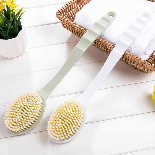 Long Handle Bath Brush with Soft Bristles for Exfoliating