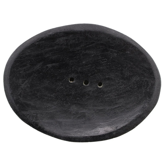 Oval Black Marble Soap Dish by AW Dropship UK