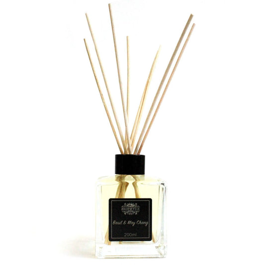 200ml Basil & Maychang Essential Oil Reed Diffuser by AW Dropship UK