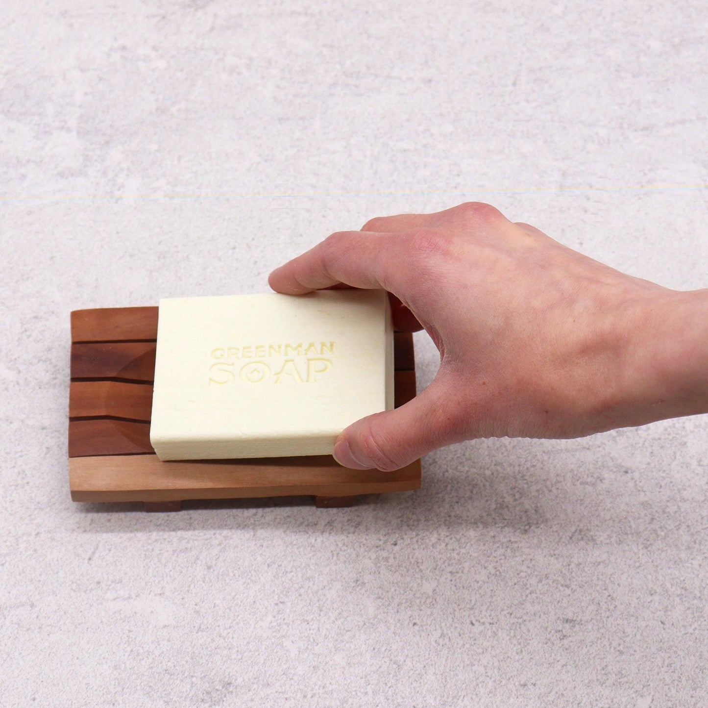 Classic Mahogany Soap Dish - Grid Drainer by AW Dropship UK