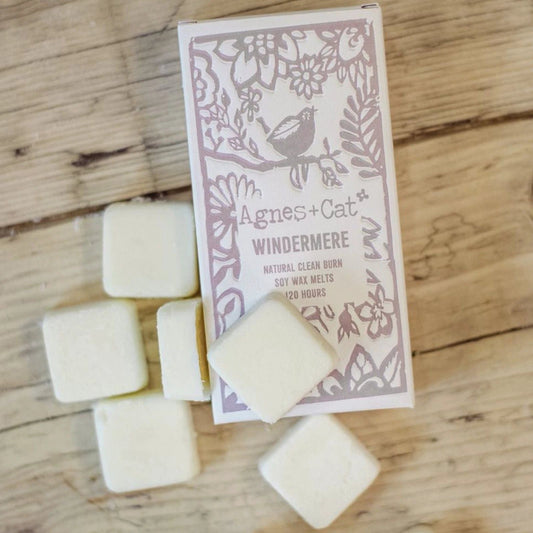 Agnes + Cat Box of 8 Wax Melts - Windemere by AW Dropship UK