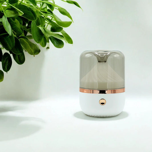 Urban Aroma Diffuser White & Bronze- USB - Colour Change by AW Dropship UK
