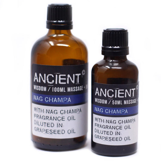 Nag Champa Massage Oil - 50ml by AW Dropship UK