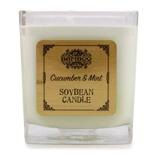 Soybean Jar Candles - Cucumber & Mint by AW Dropship UK