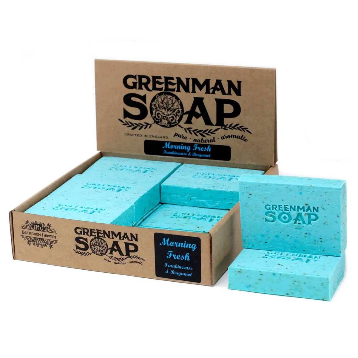 Greenman Soap Slice 100g - Morning Fresh by AW Dropship UK