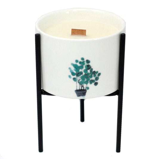 Iron Botanical Candle Holder by AW Dropship UK