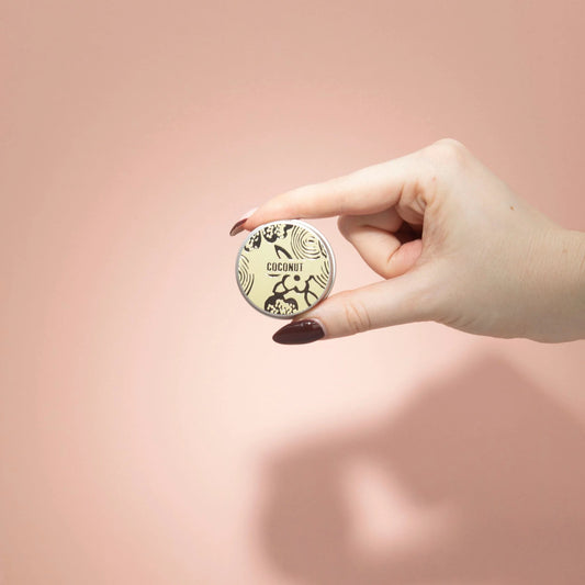 Agnes And Cat Lip Balm Coconut Nourishing Everyday Lip Care Hand Poured In The UK by AW Dropship UK