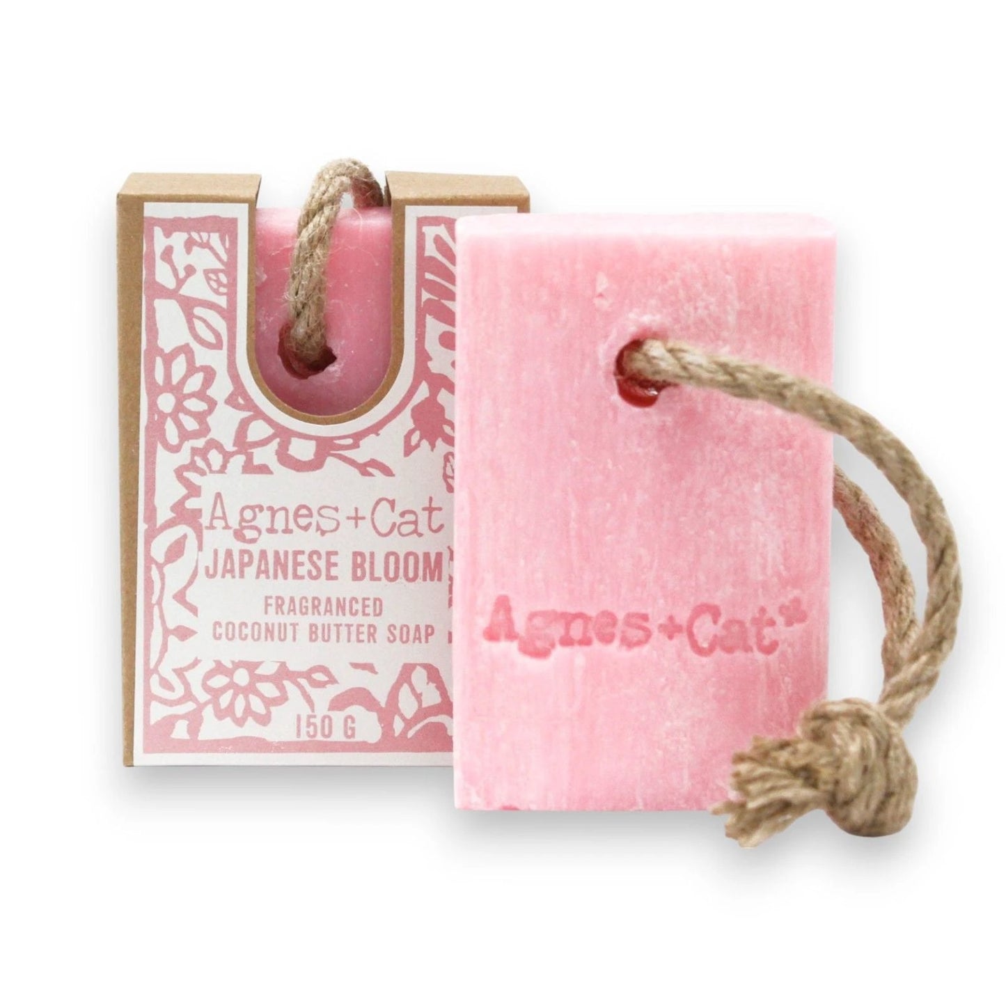 Agnes + Cat Soap On A Rope - Japanese Bloom by AW Dropship UK