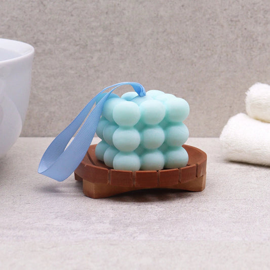 Classic Mahogany Soap Dish - Round by AW Dropship UK