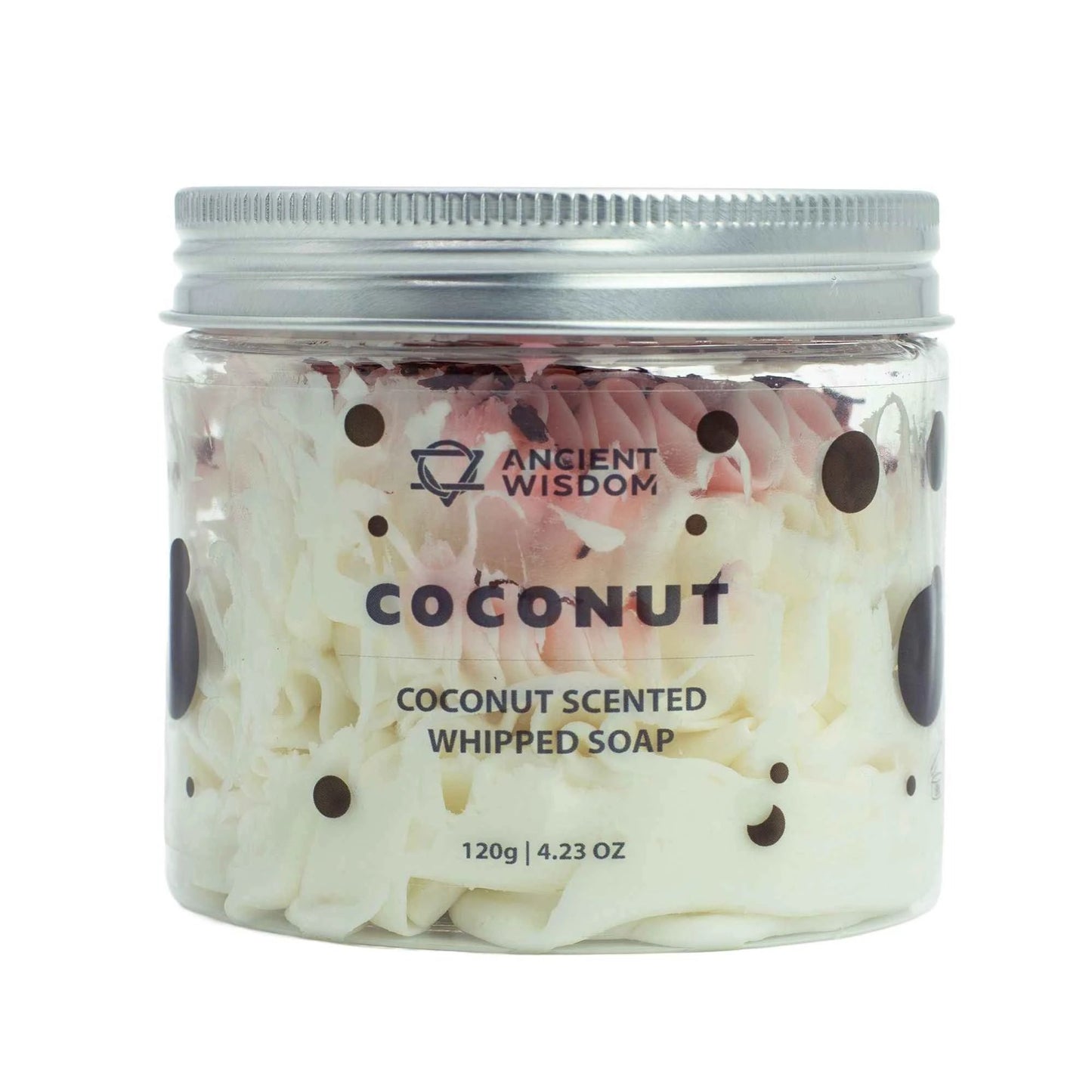 Coconut Whipped Soap 120g – Soft Creamy Luxe Cleanser