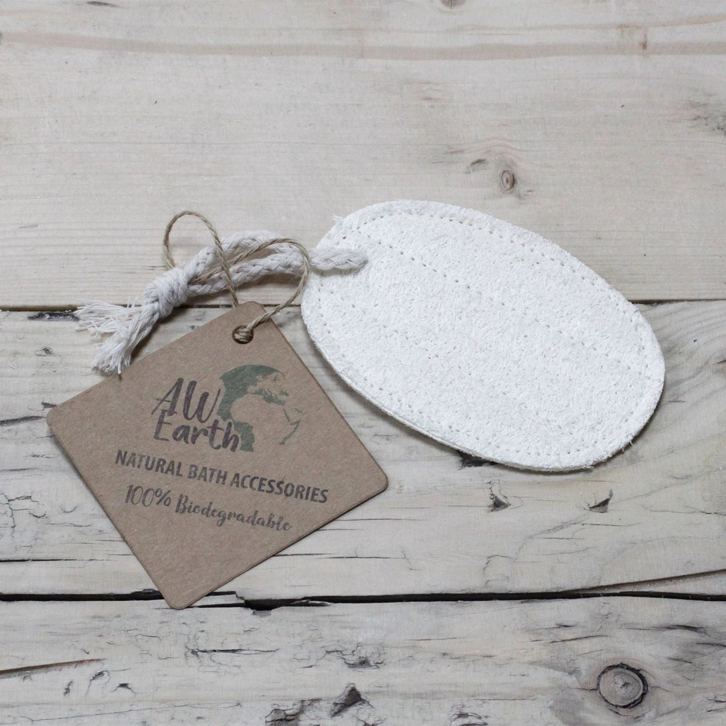 Natural Loofah Body Scrubs - Oval Rub by AW Dropship UK