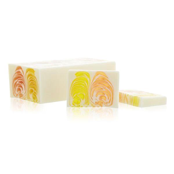 Handcrafted Orange And Ginger Soap Slice 100g For An Uplifting Daily Wash With Gentle Refreshment And Soft Skin by AW Dropship UK