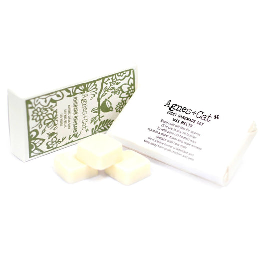 Agnes + Cat Box of 8 Wax Melts - Rhubarb Rhubarb by AW Dropship UK