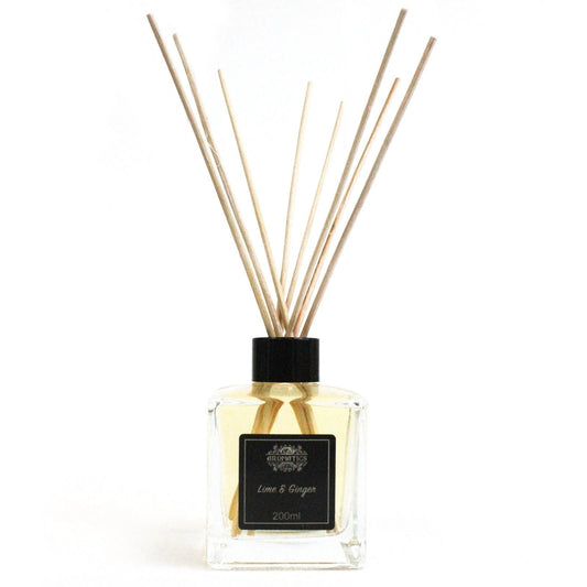 200ml Lime & Ginger Essential Oil Reed Diffuser by AW Dropship UK