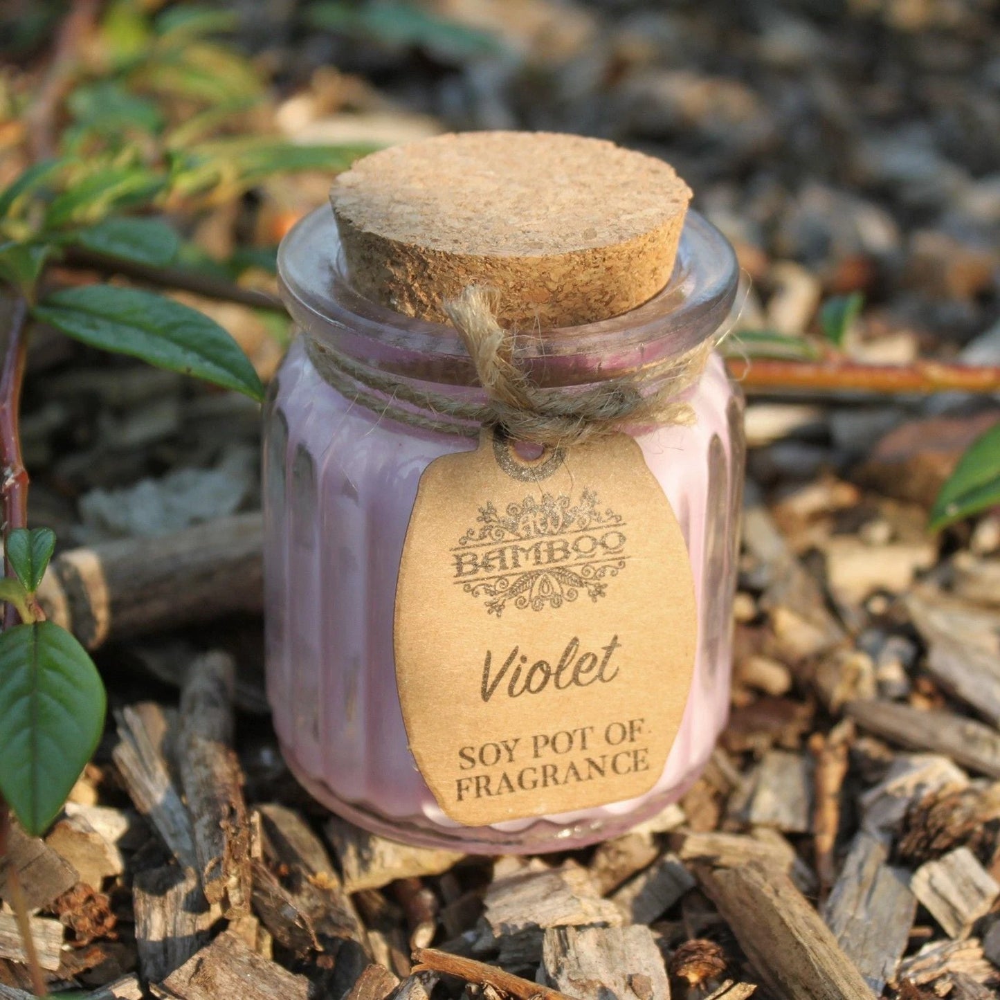 Violet Soy Pot of Fragrance Candles by AW Dropship UK