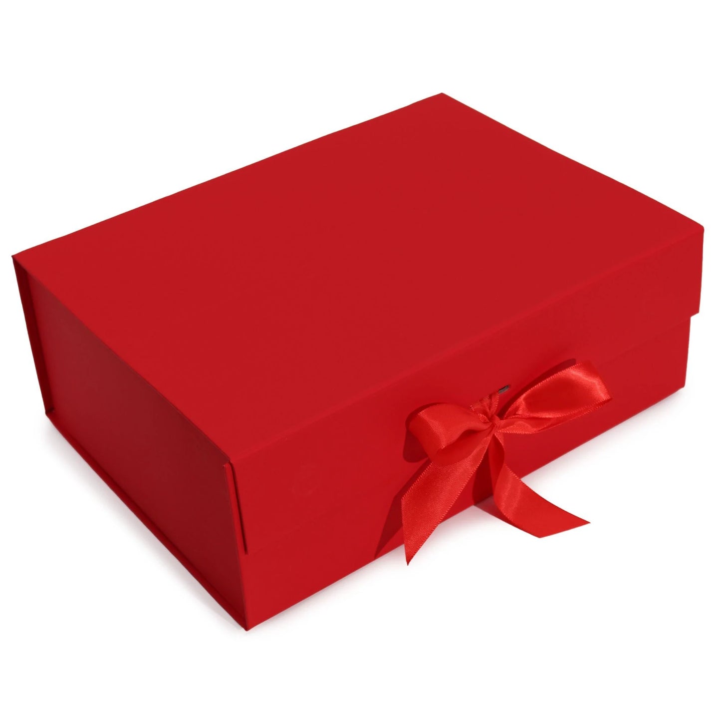 Flat Pack Gift Box - Extra Large (33x25x12cm) - Red by AW Dropship UK