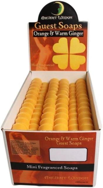 Heart Guest Soap - Orange & Warm Ginger by AW Dropship UK