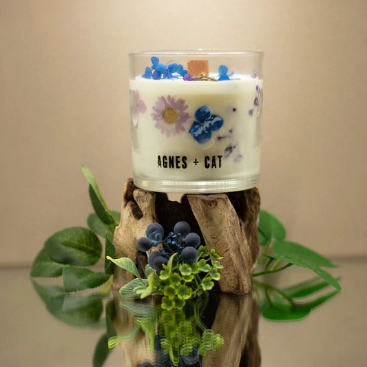 Agnes + Cat Botanical Soy Wax Candle - Moorland by AW Dropship UK