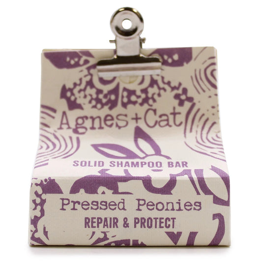 Agnes + Cat Pressed Peonies Solid Shampoo by AW Dropship UK