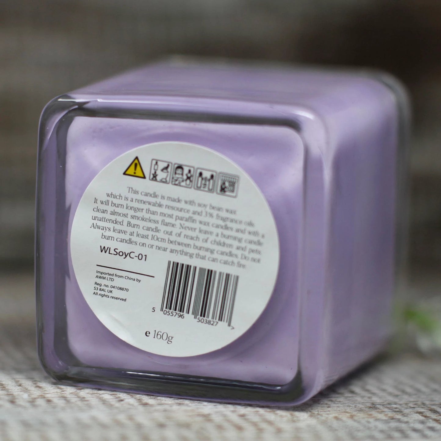 White Label Soy Wax Jar Candle - Baby Powder by AW Dropship UK