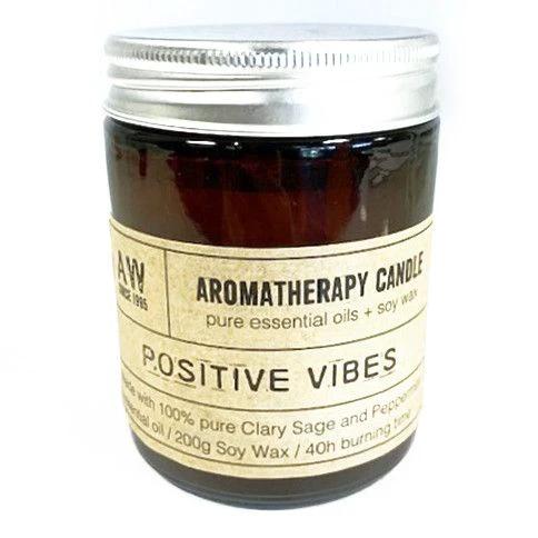 Aromatherapy Candle - Positive Vibes by AW Dropship UK