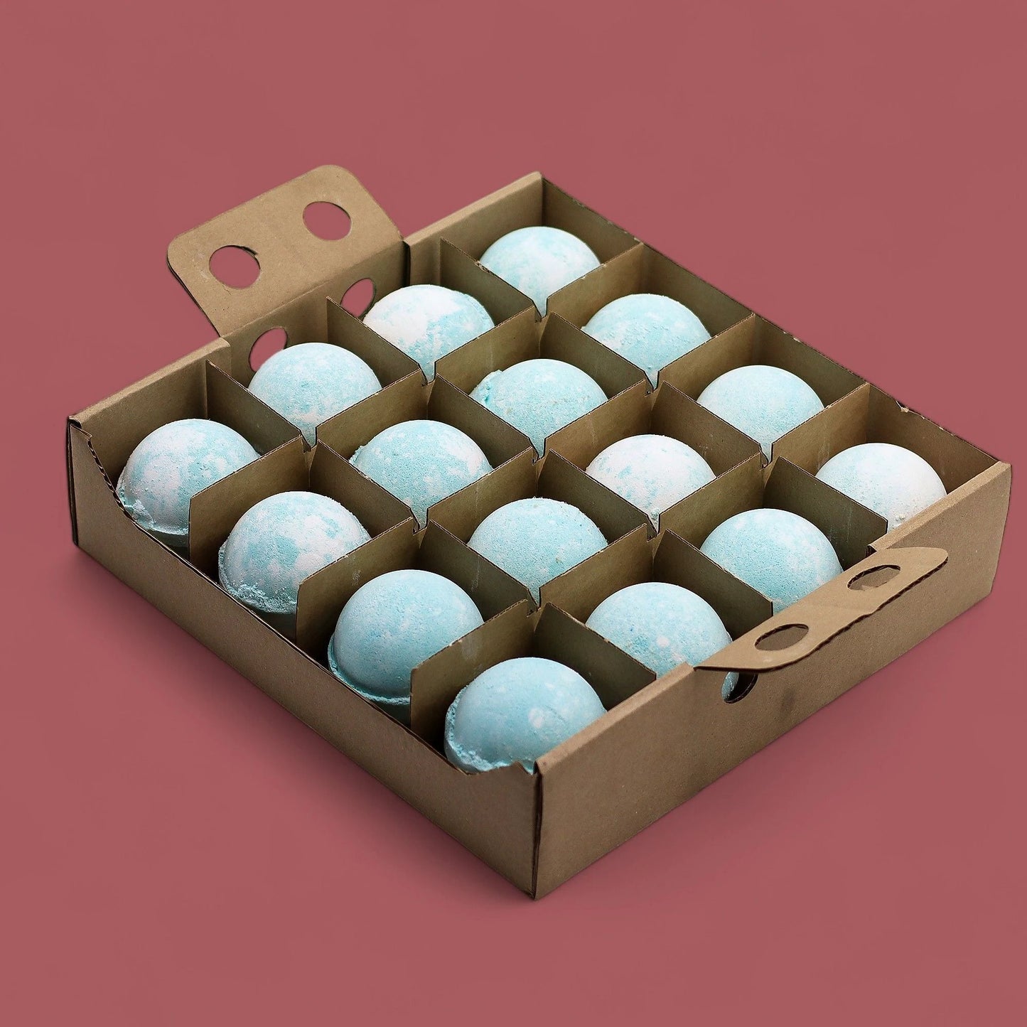 Set Of 3 Five For Him Bath Bombs Blue Marbled 180g Each Made In The UK For Relaxing Self Care by AW Dropship UK