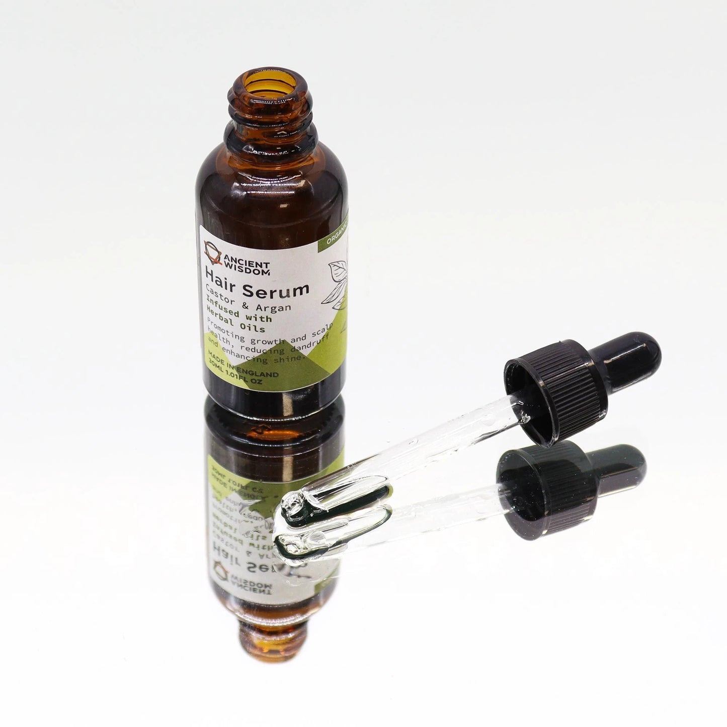 Organic Hair Serum 30ml - Herbal by AW Dropship UK