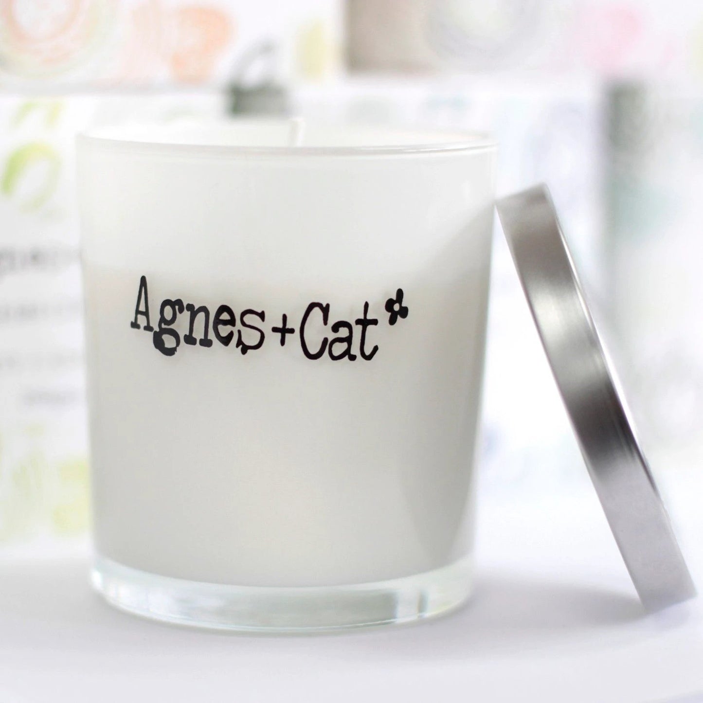 Agnes + Cat Votive Candle - Dolly Blue by AW Dropship UK