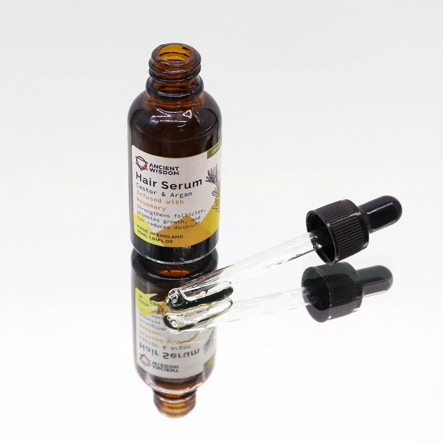 Organic Hair Serum 30ml - Rosemary by AW Dropship UK