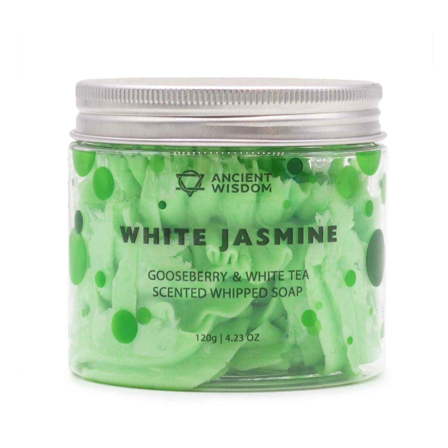 Gooseberry & White Tea Whipped Soap 120g – Luxurious Vegan Cleanse