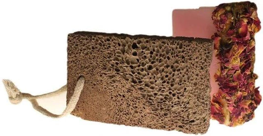 Volcanic Foot Stone -Square Soap Shape by AW Dropship UK