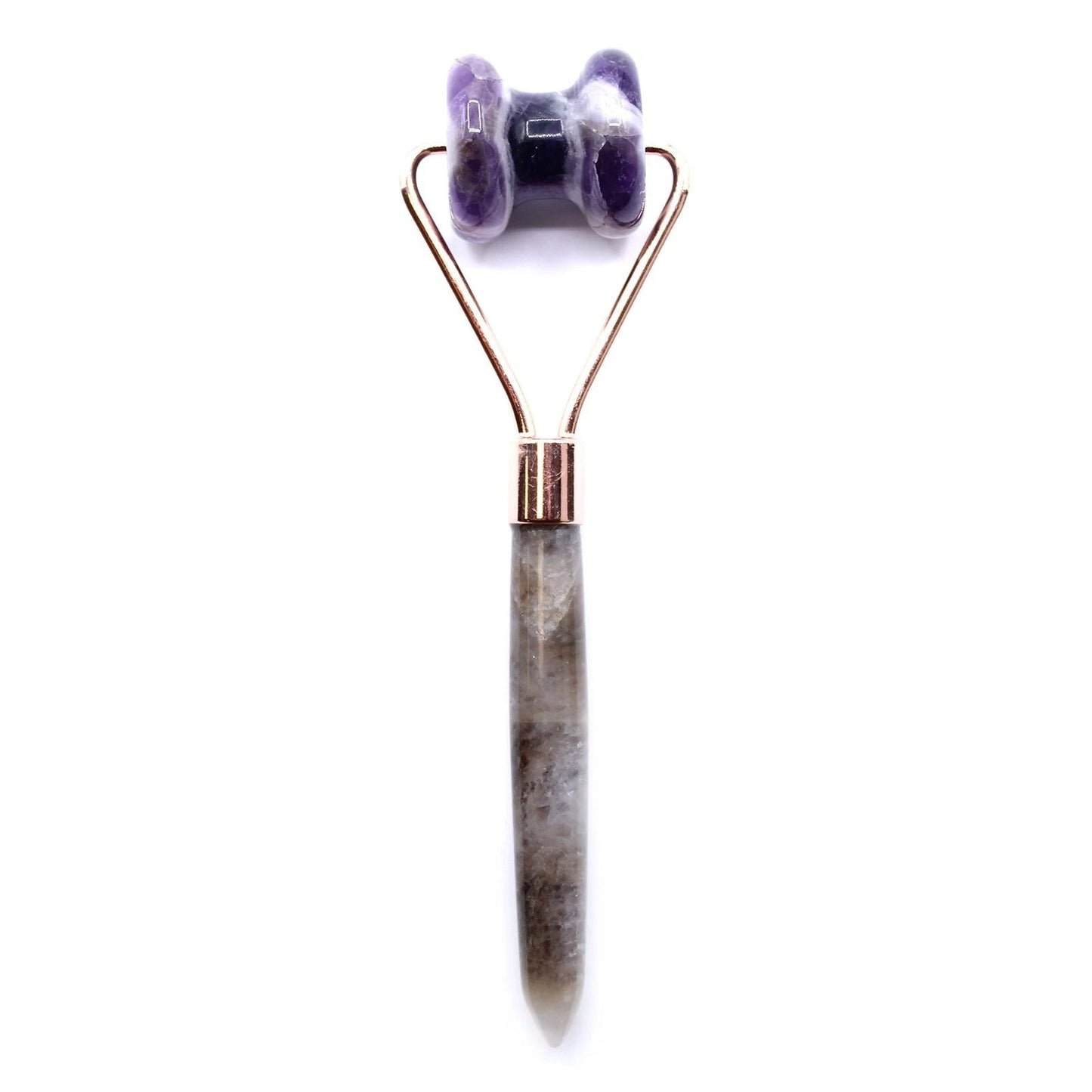 Gemstone Jawline Roller - Amethyst by AW Dropship UK