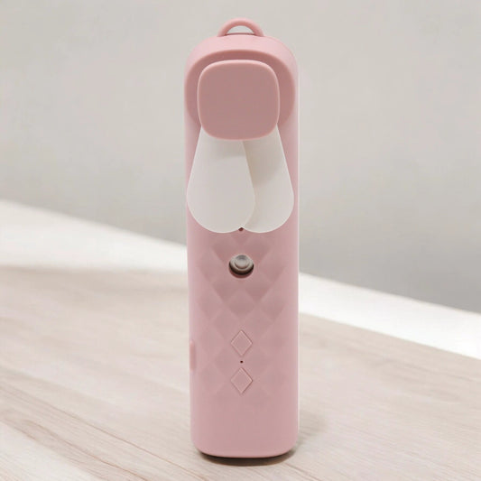 Pink Nano Mist Face Fan & Spray - USB chargable by AW Dropship UK