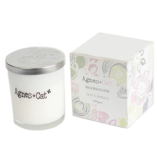 Agnes + Cat Votive Candle - Moonstone by AW Dropship UK
