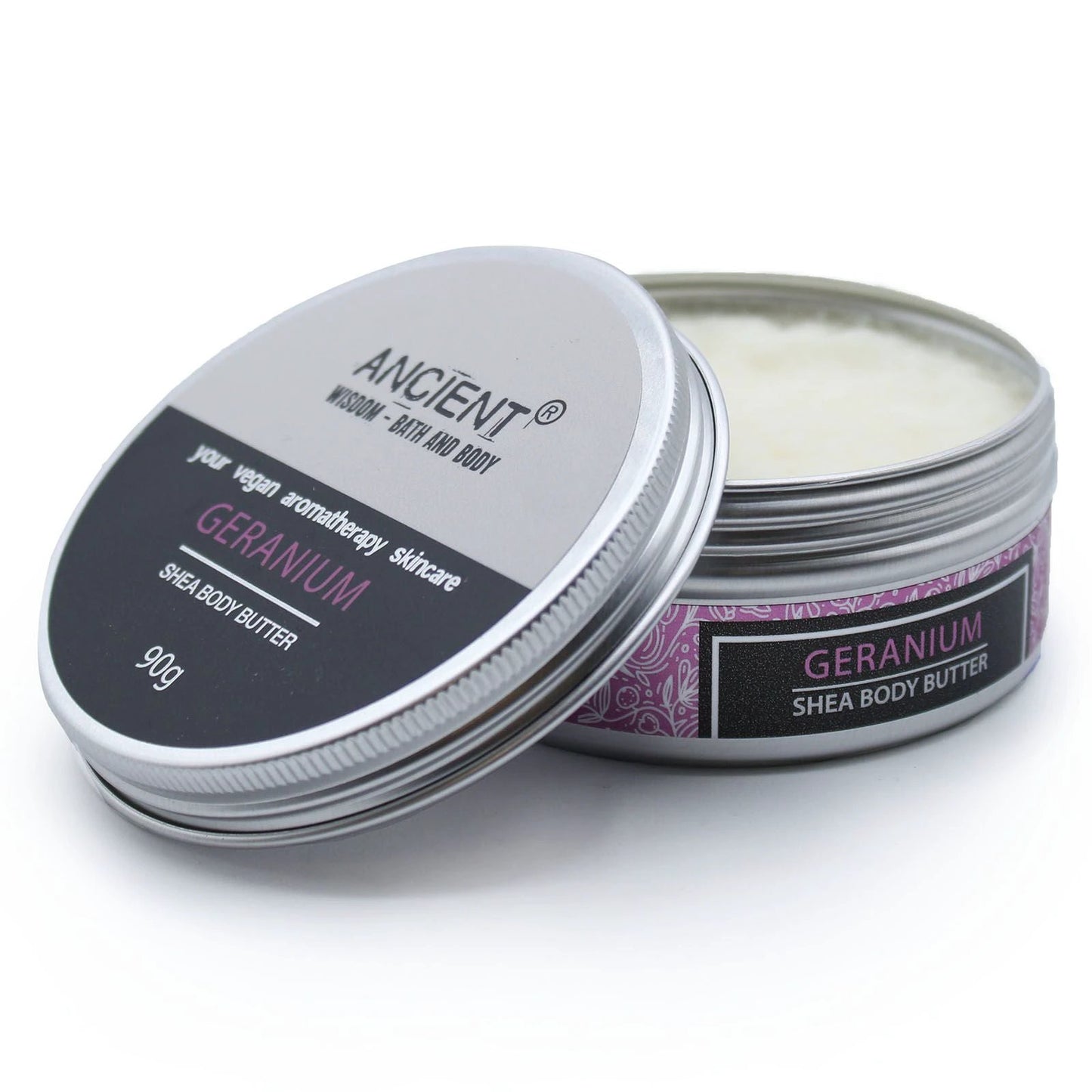 Aromatherapy Shea Body Butter 90g - Geranium by AW Dropship UK