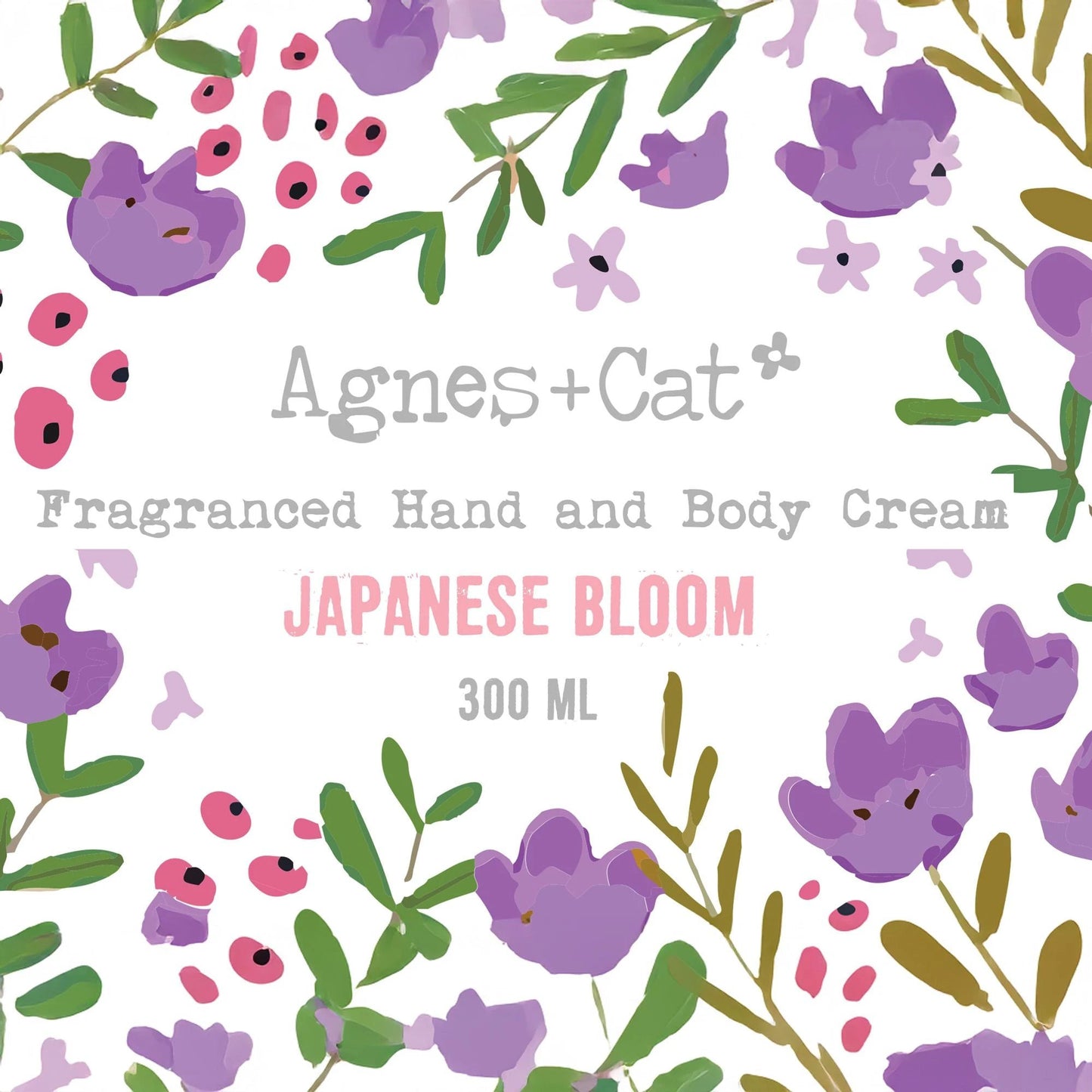Agnes + Cat Hand & Body Cream - Japanese Bloom by AW Dropship UK