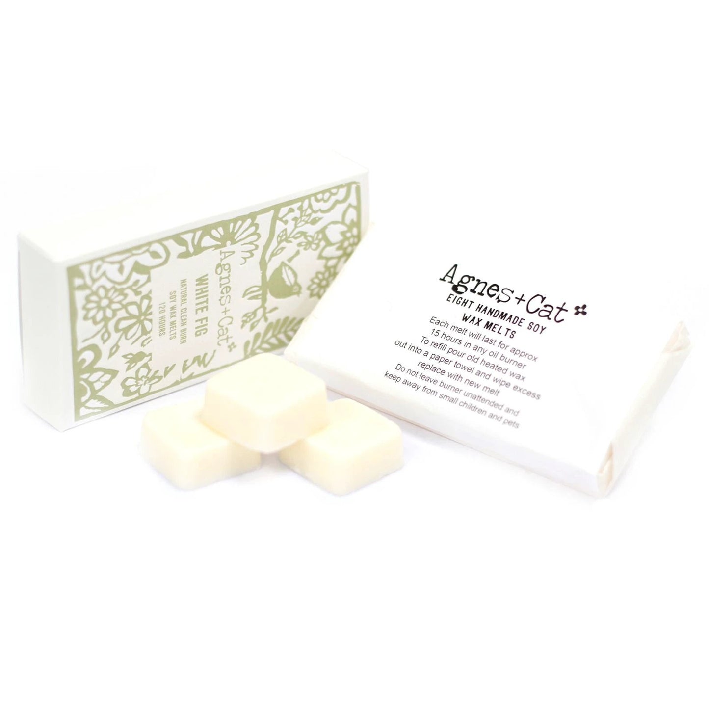 Agnes + Cat Box of 8 Wax Melts - White Fig by AW Dropship UK
