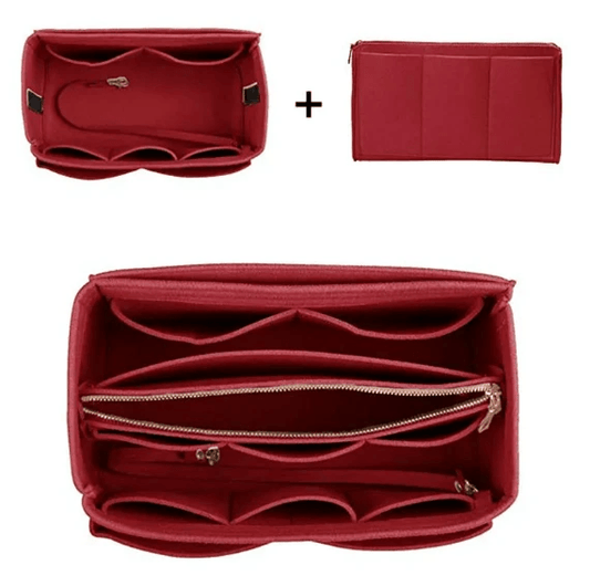 Felt cosmetic bag by Pampering Heaven