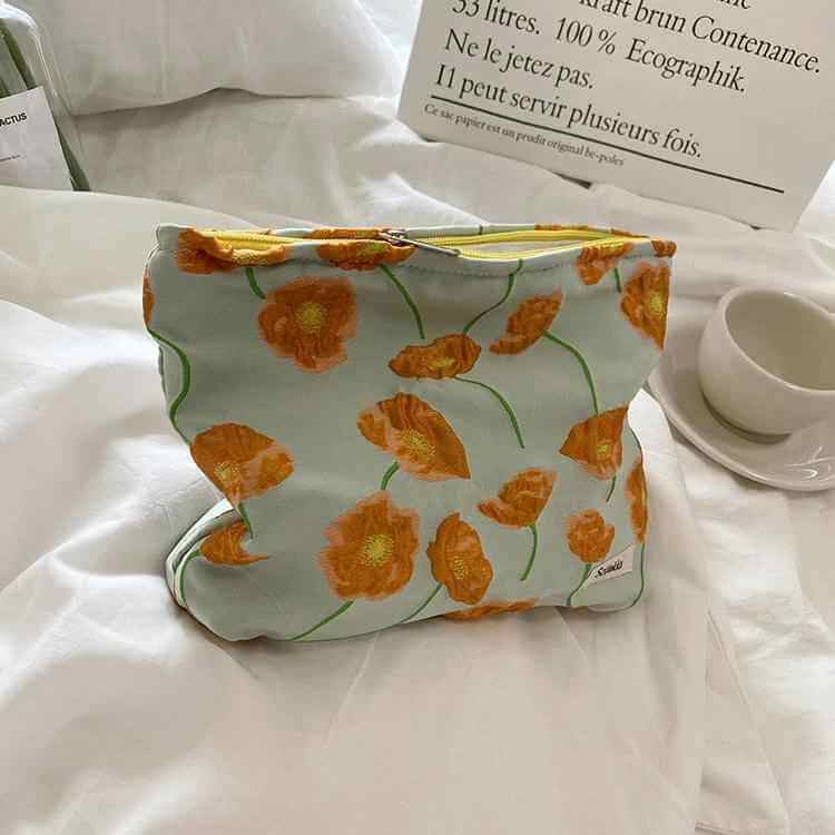 Compact Skincare Clutch